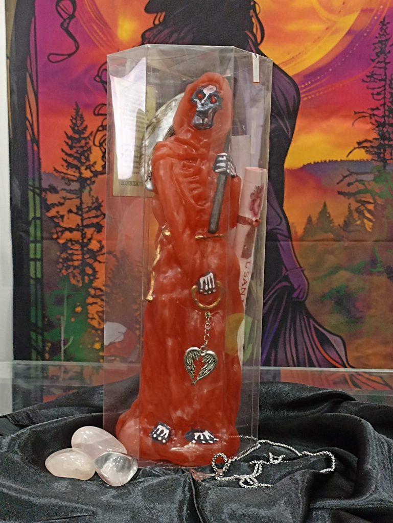 Santa Muerte Roja